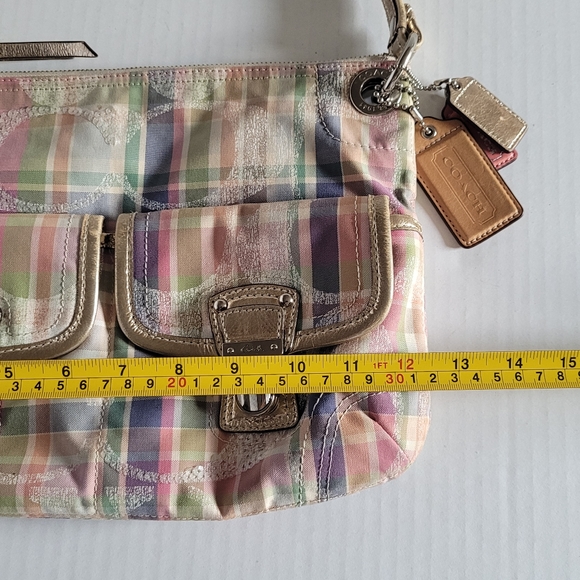 Coach Daisy Plaid Hand bag - Picture 9 of 11